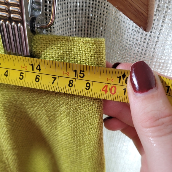 Vintage lime green skirt - Picture 3 of 4